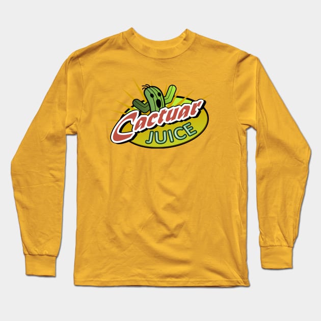 Cactuar Juice Long Sleeve T-Shirt by karlangas